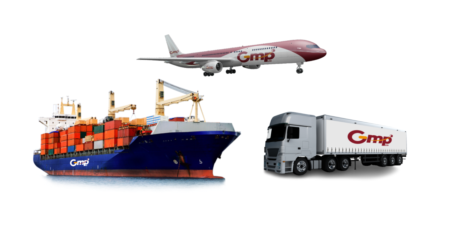 Transporte aéreo, marítimo y terrestre de Global Meat Product
